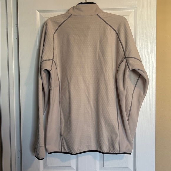 Columbia Outdoor Tracks NWT mens cream full zip performance jacket size medium - Picture 6 of 8